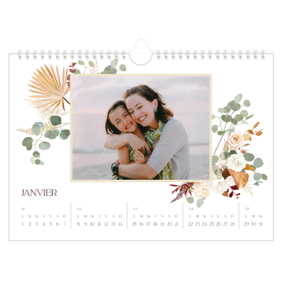 Calendrier photo A4 — Bohème [Janvier]
